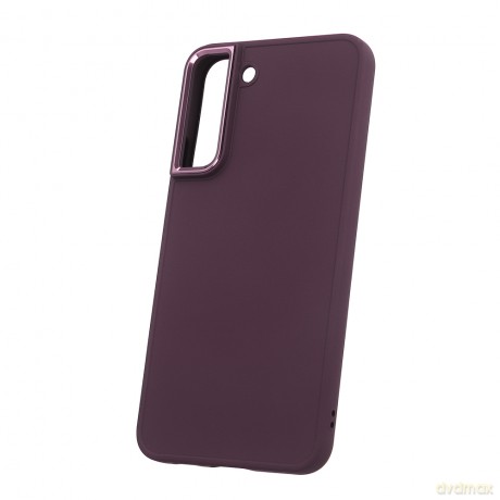Nakładka Satin do Samsung Galaxy S22 Plus burgundowa [ETUI]