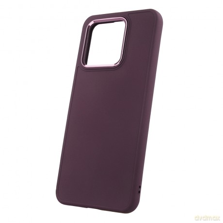 Nakładka Satin do Xiaomi Redmi 10c 4G burgundowa [ETUI]