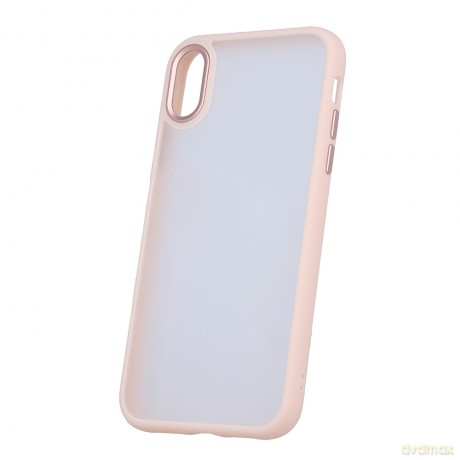 Nakładka Satin Matt do iPhone XR różowa [ETUI]