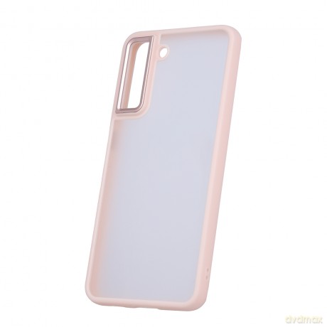 Nakładka Satin Matt do Samsung Galaxy S21 FE różowa [ETUI]