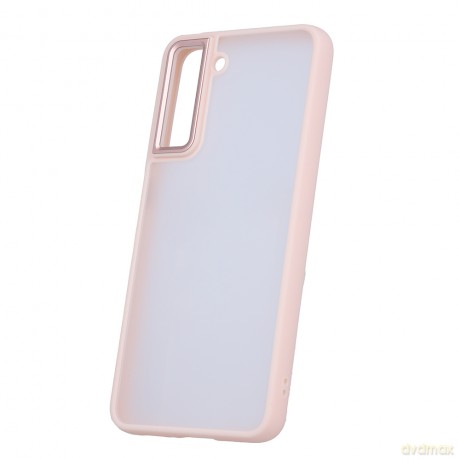 Nakładka Satin Matt do Samsung Galaxy S21 różowa [ETUI]