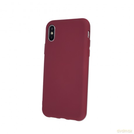 Nakładka Silicon do Samsung Galaxy A22 5G burgundowa [ETUI]