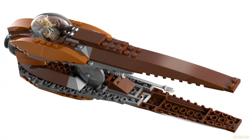 LEGO 155 Gwiezdne Wojny - Geonosian starfighter 7959 (Star Wars) [KLOCKI]