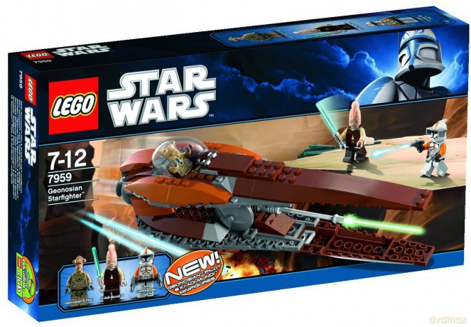 LEGO 155 Gwiezdne Wojny - Geonosian starfighter 7959 (Star Wars) [KLOCKI]