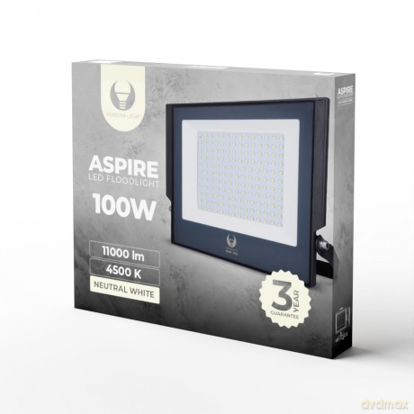 Naświetlacz LED ASPIRE 100W 4500K 11000lm 230V Forever Light