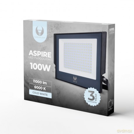 Naświetlacz LED ASPIRE 100W 6000K 11000lm 230V Forever Light
