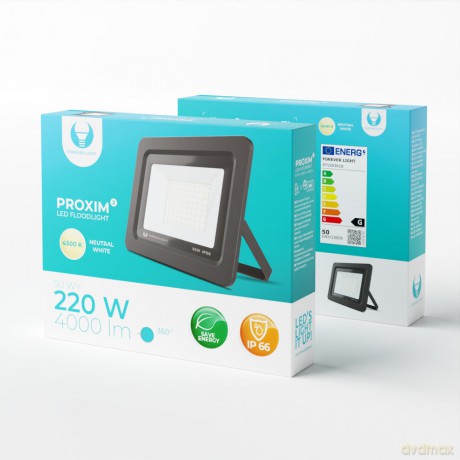 Naświetlacz LED PROXIM II 50W |4500K| IP66 Forever Light