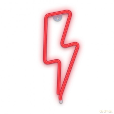Neon LED PIORUN czerwony Bat + USB FLNEO6 Forever Light