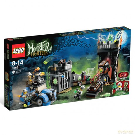 LEGO Monster Fighters - Szalony profesor i potwór 9466 [KLOCKI]