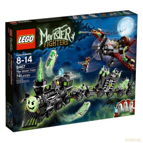 LEGO Monster Fighters - Pociąg widmo 9467 [KLOCKI]