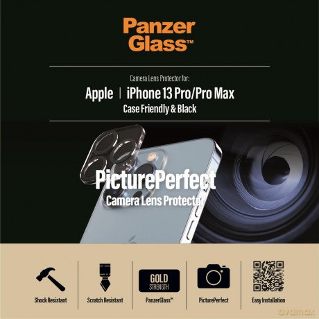 PanzerGlass szkło na aparat PicturePerfect do iPhone 13 Pro / 13 Pro Max