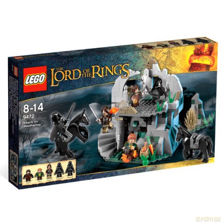 LEGO Władca Pierścieni - Atak na wichrowy czub 9472 [KLOCKI]
