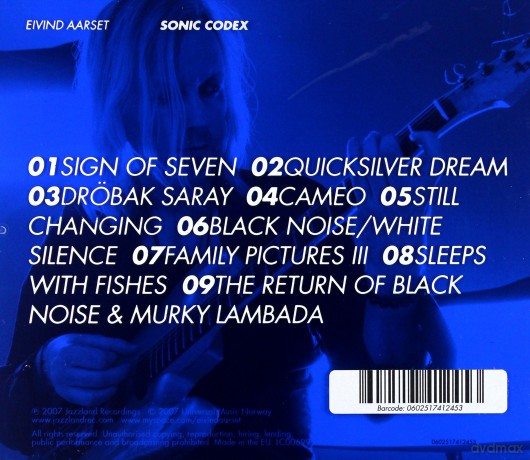 Eivind Aarset: Sonic Codex [CD]