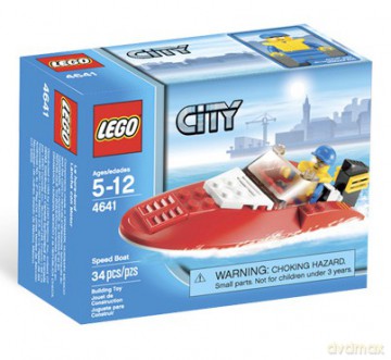 LEGO 34 CITY - Łódź wyścigowa 4641 [KLOCKI]