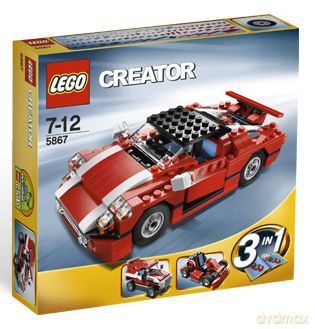 LEGO 278 Creator - Zdobywca szos 5867 [KLOCKI]