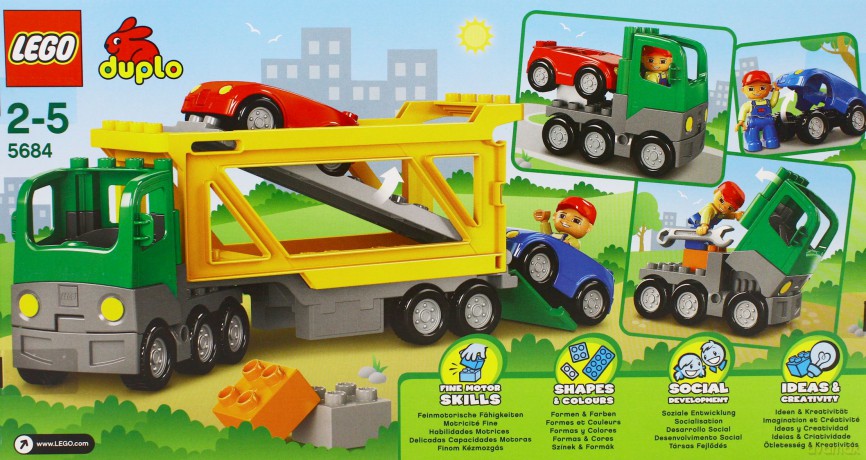 LEGO 38 DUPLO Transporter samochodów 5684 [KLOCKI]