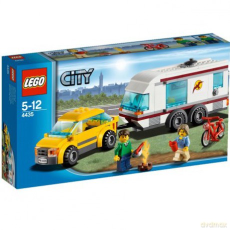 LEGO CITY - Samochód z przyczepą kempingow 4435 [KLOCKI]