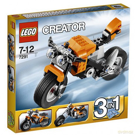LEGO 196 Creator - Motocykl 7291 [KLOCKI]