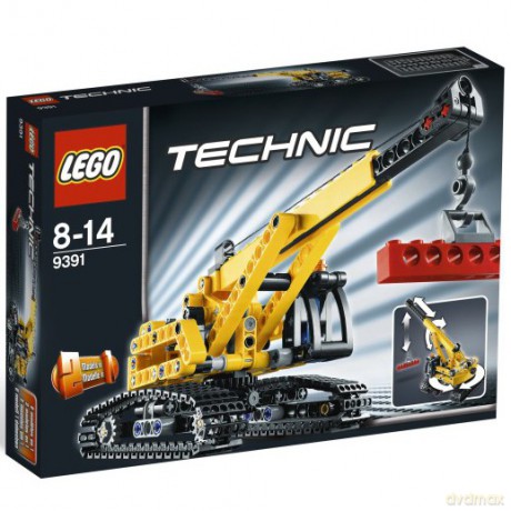 LEGO 218 Technic - Dźwig gąsienicowy 9391 [KLOCKI]
