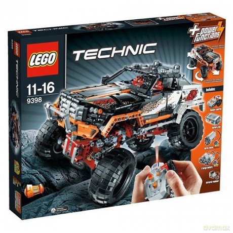 LEGO Technic - Wóz z napędem 4x4 9398 [KLOCKI]