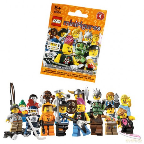 LEGO Mini Figurki - Seria 4 8804 [KLOCKI]