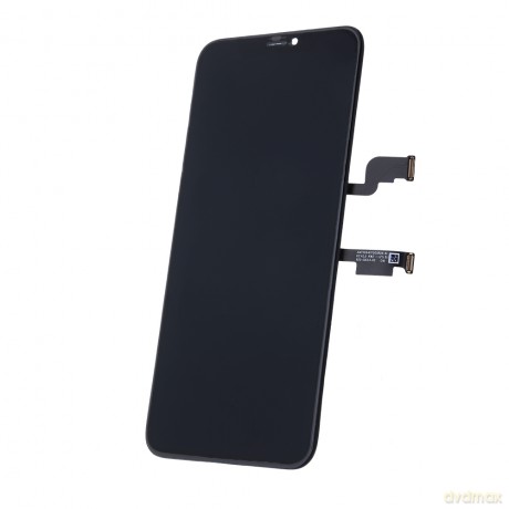 Wyświetlacz z panelem dotykowym iPhone XS Max Soft Oled ZY czarny