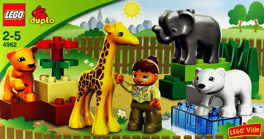 LEGO 18 DUPLO Małe zoo 4962 [KLOCKI]