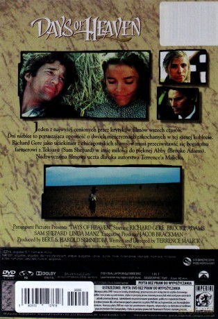 Dni niebios [DVD]
