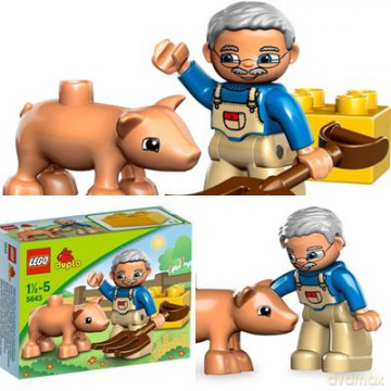 LEGO 4 DUPLO Mała świnka 5643 [KLOCKI]