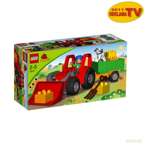 LEGO 12 Duży traktor 5647 [KLOCKI]