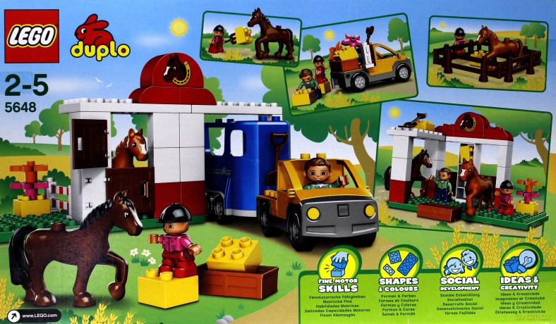 LEGO 38 DUPLO Stajnia 5648 [KLOCKI]