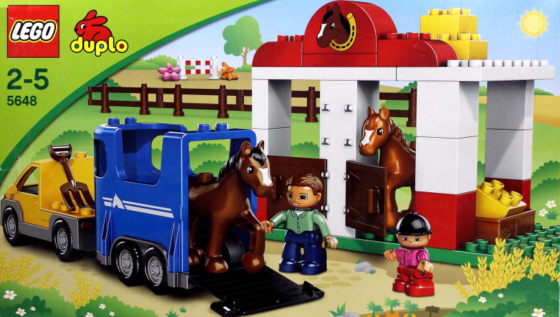 LEGO 38 DUPLO Stajnia 5648 [KLOCKI]
