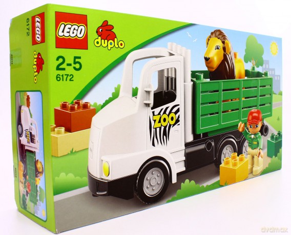 LEGO 8 DUPLO Ciężarówka z zoo 6172 [KLOCKI]