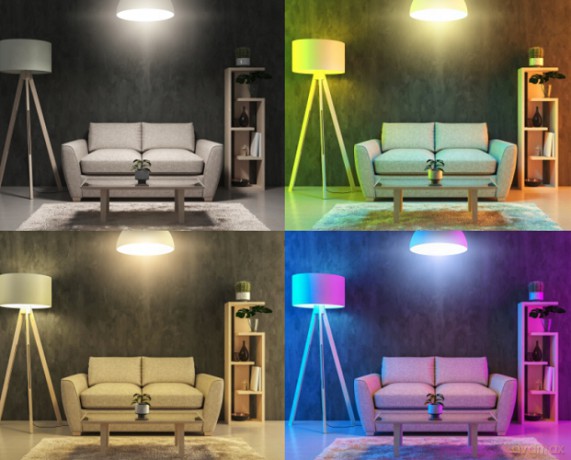 Żarówka LED SMART GU10 5,5W RGB+CCT+DIM Tuya 400lm 230V Forever Light