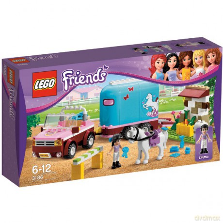 Lego 218 Friends Przyczepa Dla Konia Emmy 3186 Klocki Dvdmaxpl