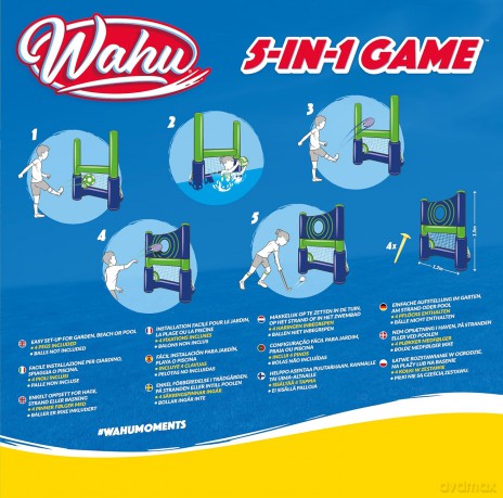 Wahu 5-in-1 Game