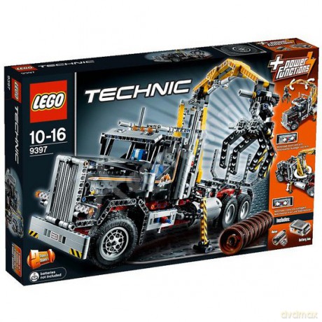 LEGO Technic - Ciężarówka do transportu drewna 9397 [KLOCKI]