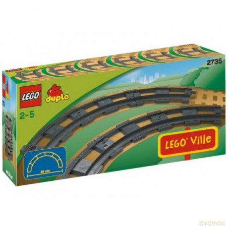 LEGO 6 DUPLO Tory łukowe 6 szt 2735 [KLOCKI]