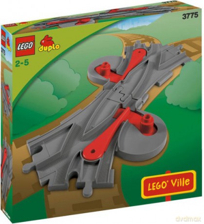 LEGO 2 DUPLO Zwrotnica kolejowa 3775 [KLOCKI]