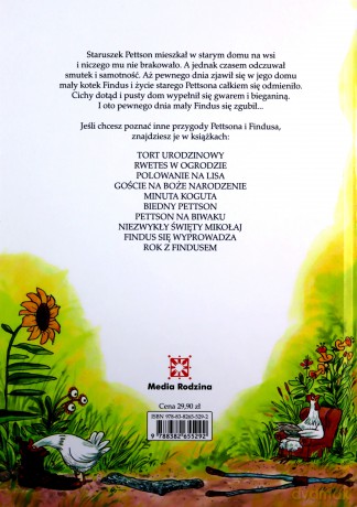 Kiedy mały Findus się zgubił. Pettson i Findus - Sven Nordqvist [KSIĄŻKA]