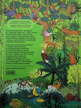 Którędy do Yellowstone? Dzika podróż po parkach narodowych - Aleksandra Mizielińska, Daniel Mizieliński [KSIĄŻKA]