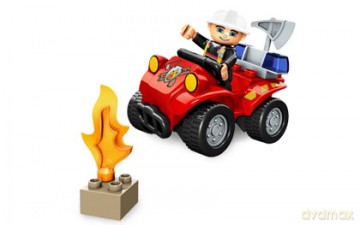 LEGO 7 DUPLO Strażak zwiadowca 5603 [KLOCKI]