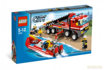 LEGO 388 CITY - Truck terenowy straży pozarnej 7213 [KLOCKI]