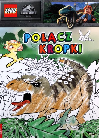 LEGO Jurassic World Połącz kropki SCPS-6201 [KSIĄŻKA]