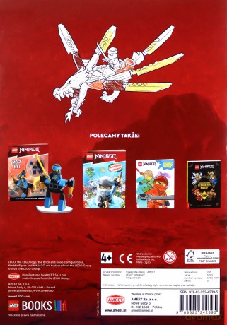 LEGO Ninjago Połącz kropki SPCS-6701 [KSIĄŻKA]