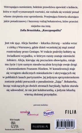 Lekarka nazistów wyd. kieszonkowe - Kłosińska-Rybakiewicz Anna [KSIĄŻKA]