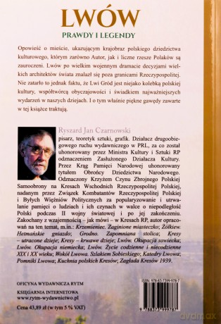 Lwów. Prawdy i legendy - Ryszard Jan Czarnowski [KSIĄŻKA]
