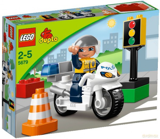 LEGO 8 DUPLO Motocykl policyjny 5679 [KLOCKI]