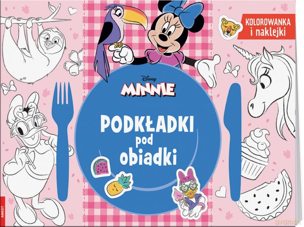 Minnie Podkładki pod obiadki MAT-9101 [KSIĄŻKA]