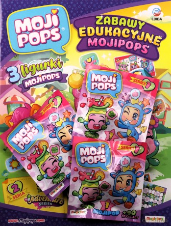 MojiPops. Zabawy edukacyjne 1 [KSIĄŻKA]